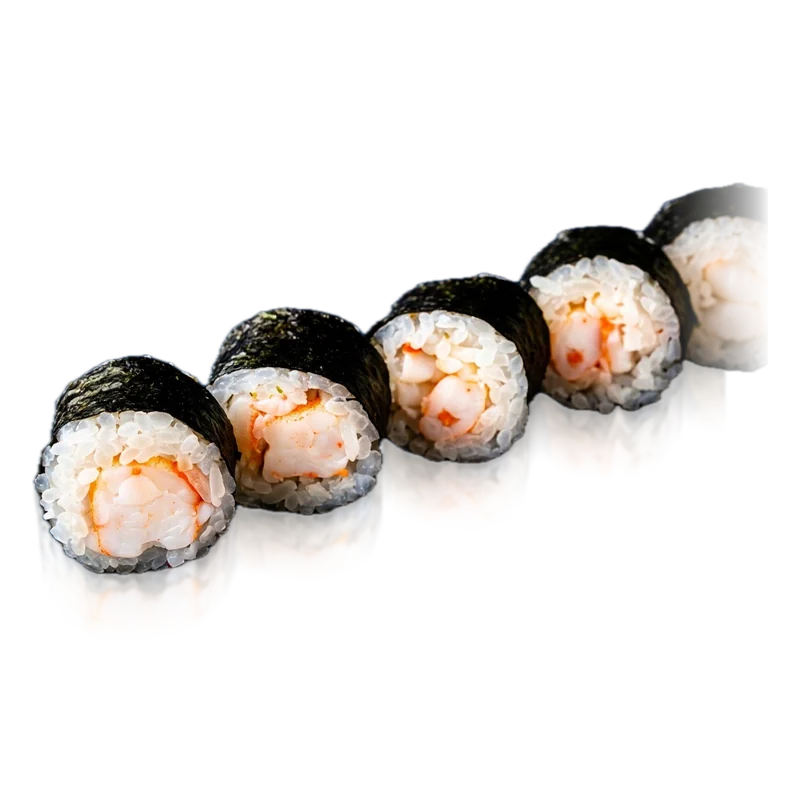 Маки с креветкой