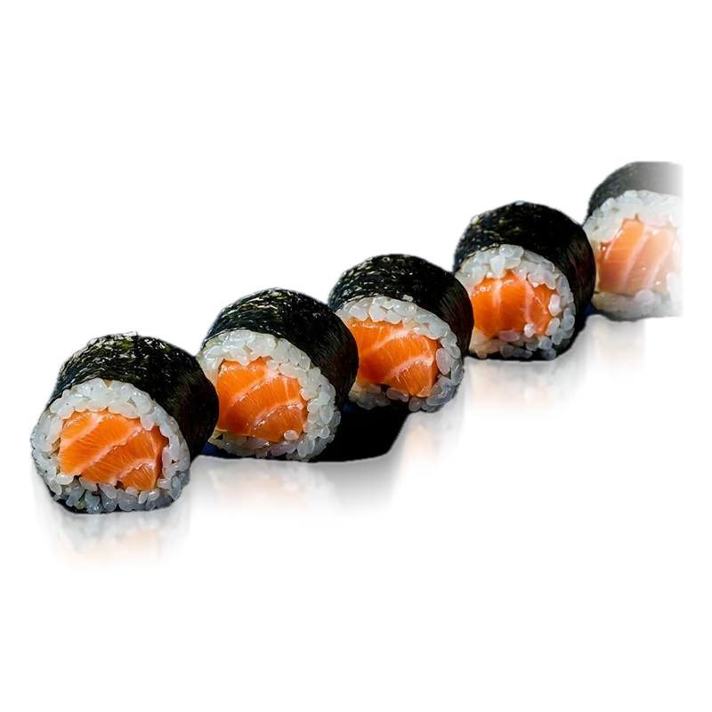 Маки с лососем