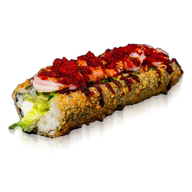 Хот дог ролл с креветкой